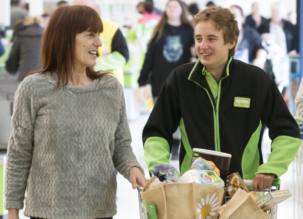 Joe enjoys helping customers